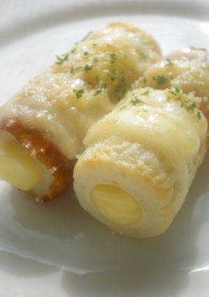 お弁当に★ちくわのＷチーズ焼き-レシピのメイン写真