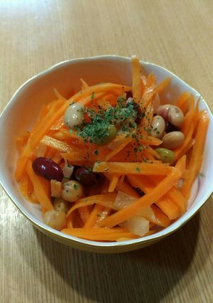 栄養たっぷり！低糖質キャロットラペ-レシピのメイン写真