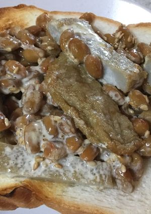 ナポリタン風納豆親子丼-レシピのメイン写真