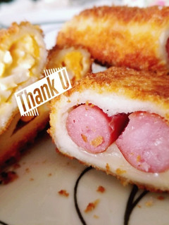 食パンで簡単♡ウインナーチーズ揚げパン-レシピのメイン写真