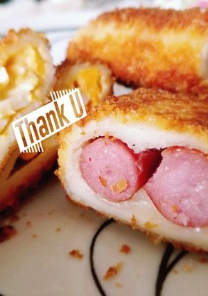 食パンで簡単♡ウインナーチーズ揚げパン-レシピのメイン写真