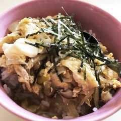 รูปของ 簡単ランチ☆ふわとろきつね丼