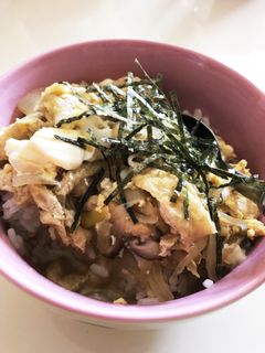 簡単ランチ☆ふわとろきつね丼-レシピのメイン写真
