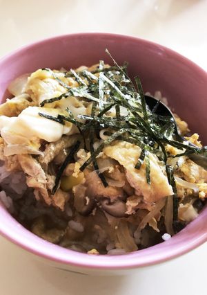 簡単ランチ☆ふわとろきつね丼-レシピのメイン写真