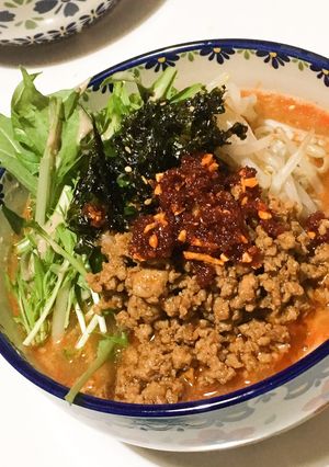 袋麺でできる最高レベルの担々麺。-レシピのメイン写真