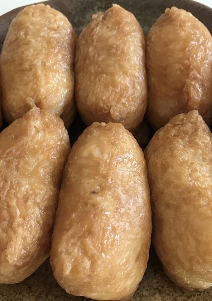 お弁当においなりさん・油揚げの煮方-レシピのメイン写真