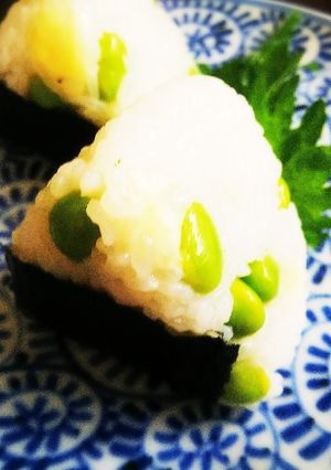 枝豆チーズおにぎり-レシピのメイン写真