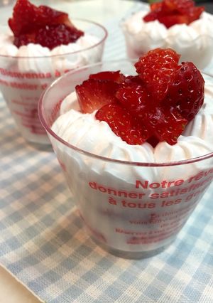 子供と手作りおやつ☆いちごミルク寒天-レシピのメイン写真