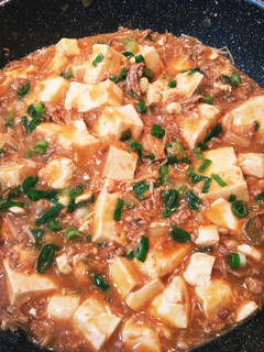 【腸活】エノキ入り麻婆豆腐-レシピのメイン写真