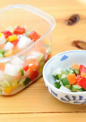 コロコロ野菜の塩麹浅漬け-レシピのメイン写真