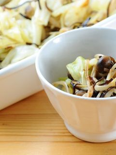 キャベツと塩昆布の炒め物-レシピのメイン写真