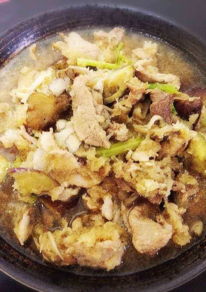 栄養満点＊豚肉となすのみぞれ煮-レシピのメイン写真
