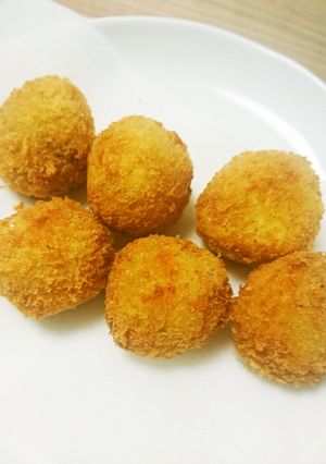 新じゃが(小芋)まるごとコロコロコロッケ-レシピのメイン写真