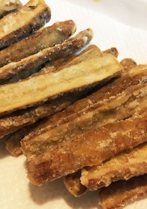 居酒屋の味★ごぼうスティック揚げ！-レシピのメイン写真