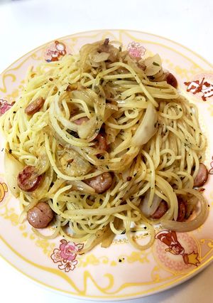 居酒屋料理人直伝♡癖になるオイルパスタ-レシピのメイン写真
