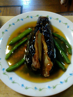 揚げ茄子の野菜のはさみ揚げ-レシピのメイン写真