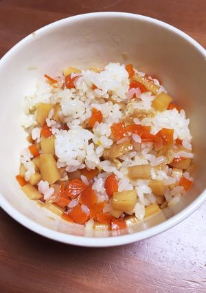 ☆まぜまぜするタケノコご飯☆-レシピのメイン写真