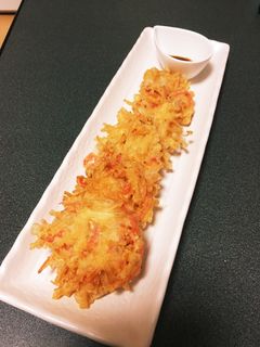 えのきと桜海老の天ぷら おつまみ おかず-レシピのメイン写真