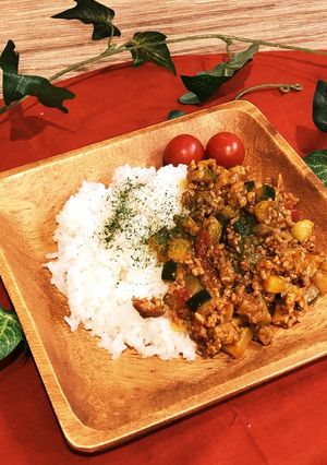 簡単に出来ちゃう♪キーマトマトカレー-レシピのメイン写真