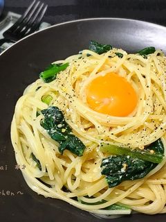 たまごかけパスタ☆コンソメガーリック味-レシピのメイン写真