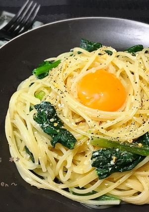 たまごかけパスタ☆コンソメガーリック味-レシピのメイン写真