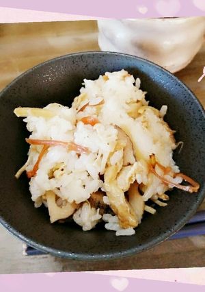 マクロビ☆つくしの混ぜご飯-レシピのメイン写真