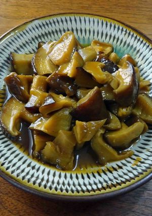 生産者に学んだ椎茸の辛子和え-レシピのメイン写真