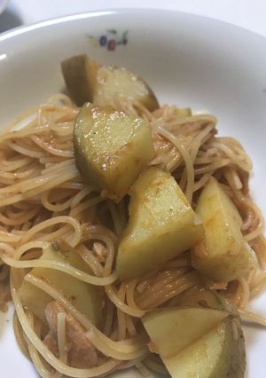 新ジャガとツナのパスタ-レシピのメイン写真