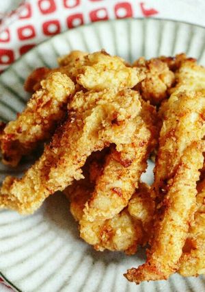 簡単！HMで！材料３つ！サクッと♪とり天-レシピのメイン写真