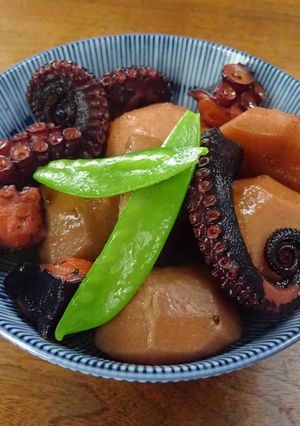 たこと里芋の煮物-レシピのメイン写真