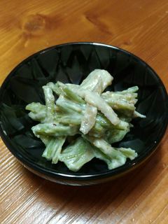 若ごぼうのゴマ味噌和え-レシピのメイン写真