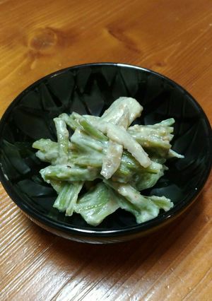 若ごぼうのゴマ味噌和え-レシピのメイン写真