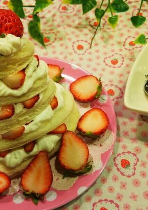 食パンで簡単❤可愛い♪ハートタワー-レシピのメイン写真