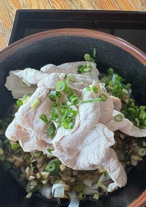 山形だしのぶっかけ豚しゃぶうどん-レシピのメイン写真