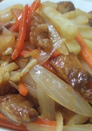 鶏唐とポテトのケチャップ味-レシピのメイン写真