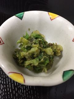お酒にもご飯にも母直伝蕗の薹の味噌和え-レシピのメイン写真