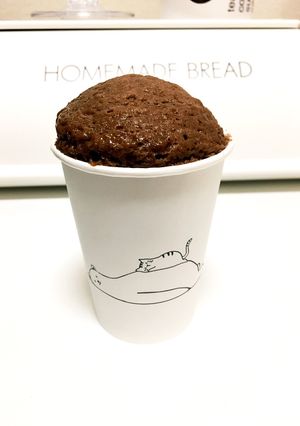 レンジで簡単！ふわふわ紙コップケーキ-レシピのメイン写真