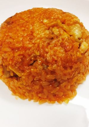 まんまるチキンライス♪-レシピのメイン写真