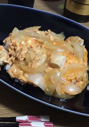 15分！薄味派の親子丼1人前-レシピのメイン写真