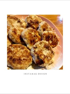 離乳食♡後期«チーズ入り豆腐ハンバーグ»-レシピのメイン写真