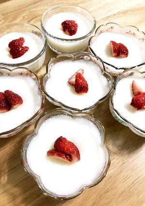 離乳食後期◎簡単ヘルシーおやつ！牛乳寒天-レシピのメイン写真