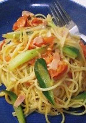 中華風スパゲティ-レシピのメイン写真
