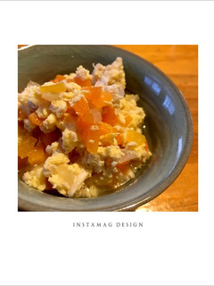 離乳食♡後期«鶏ささみの親子丼»-レシピのメイン写真