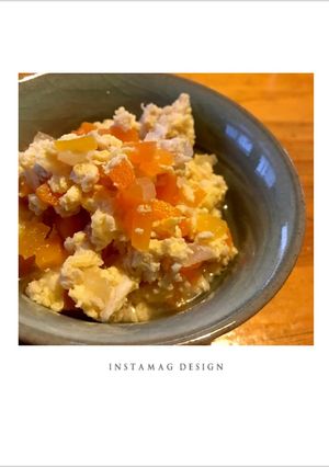 離乳食♡後期«鶏ささみの親子丼»-レシピのメイン写真