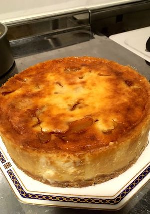 優しい♡キャラメルアップルチーズケーキ-レシピのメイン写真