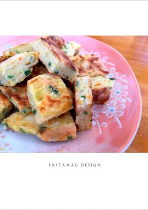 離乳食♡後期《ニラ入りチヂミ》-レシピのメイン写真