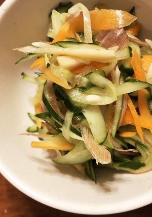 胡瓜と茗荷の酢の物-レシピのメイン写真