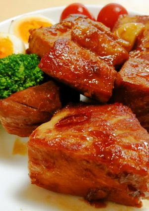 ほどほどやわらかい焼き豚(圧力鍋)-レシピのメイン写真