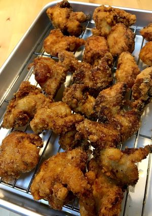 あら美味しい！鶏の竜田揚げ塩レモン風味☆-レシピのメイン写真