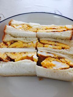ふわふわ甘い卵焼きサンド-レシピのメイン写真